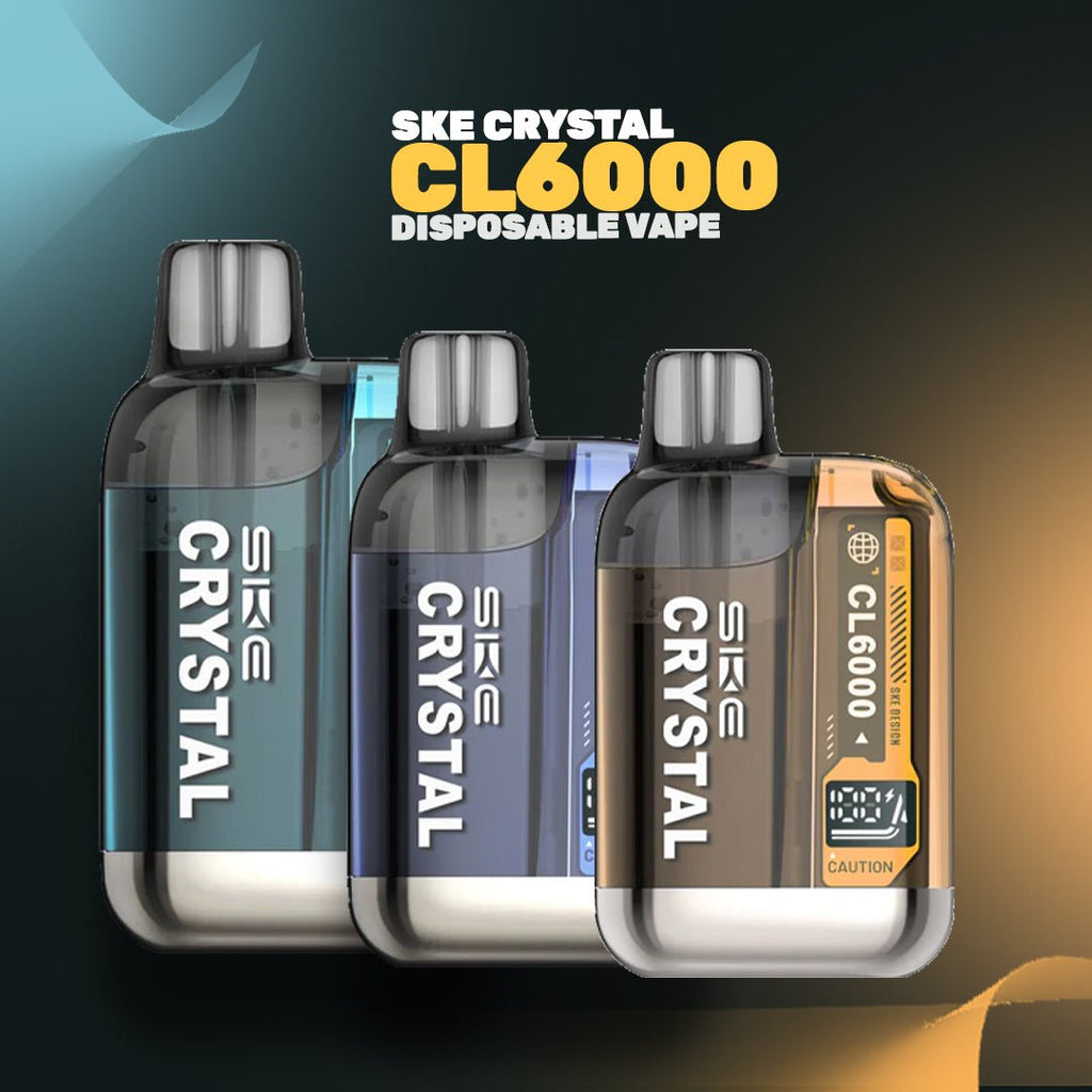 Exploring the SKE Crystal CL6000 Disposable Vape: A Complete Guide to the Best Vaping Experience