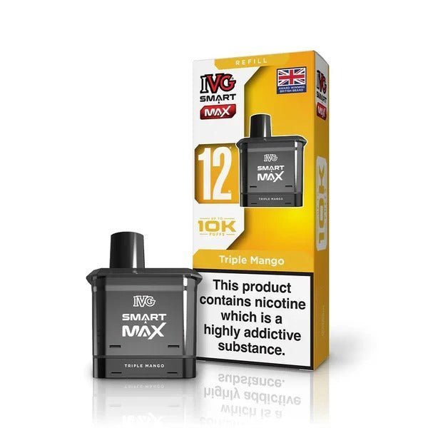 IVG Smart Max 10K Prefilled Pod System with High Puff Count and Easy to Use Design