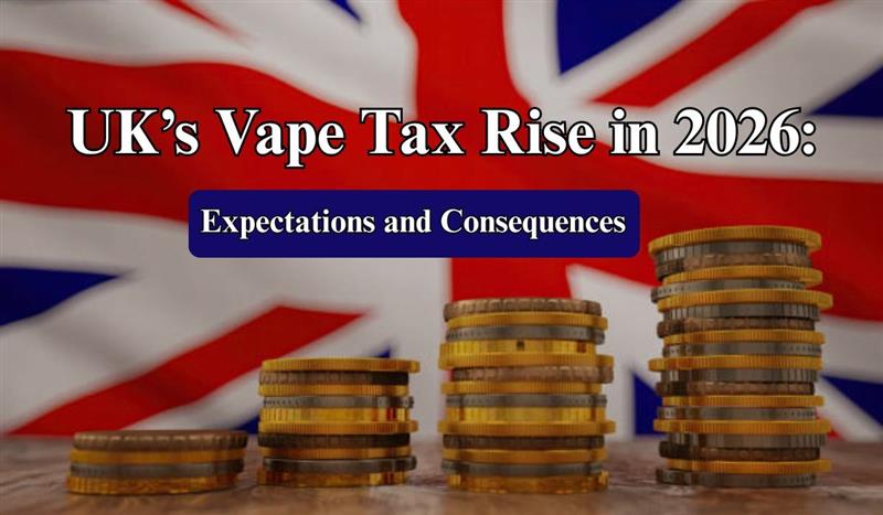 UK’s Vape Tax Rise in 2026: Expectations and Consequences