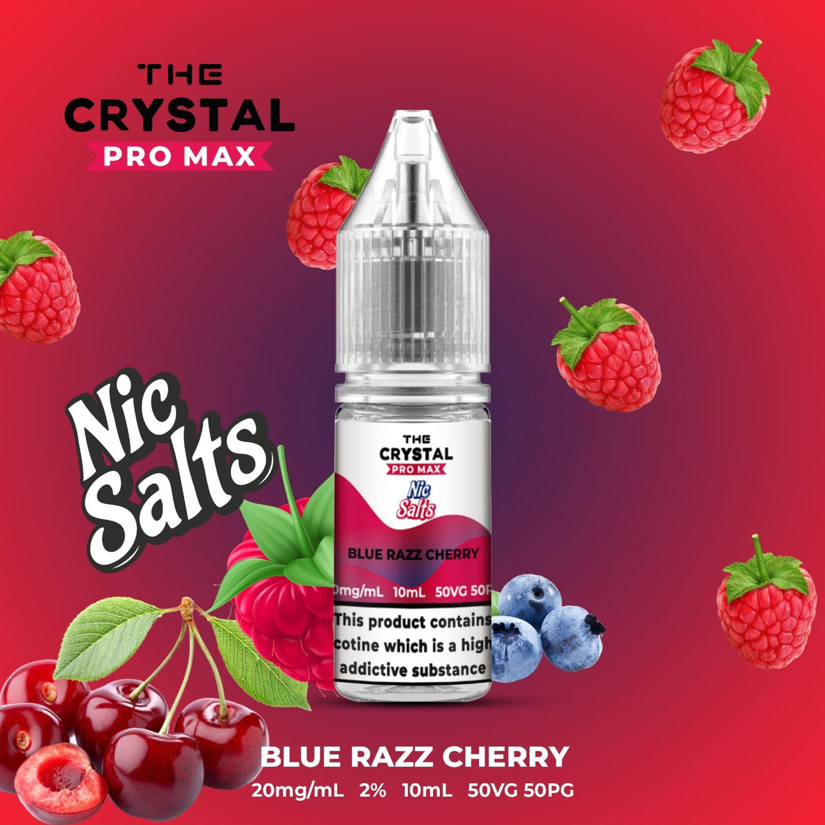 Buy Wholesale The Crystal Pro Max Hayati Nic Salts 10ml - Box of 10 Buy Wholesale The Crystal Pro Max Hayati Nic Salts 10ml - Box of 10