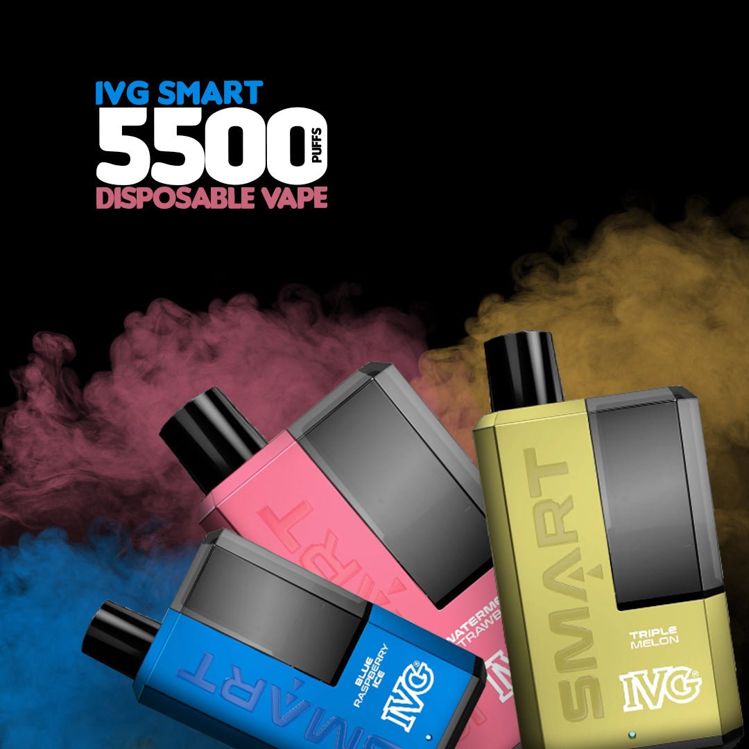 IVG SMART 5500 Puffs Disposable Vape: Long-Lasting Flavour and Convenience