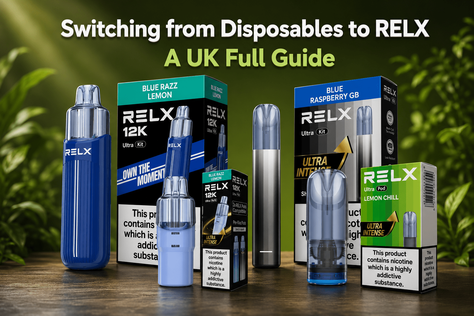 Switching from Disposables to RELX: A UK Guide