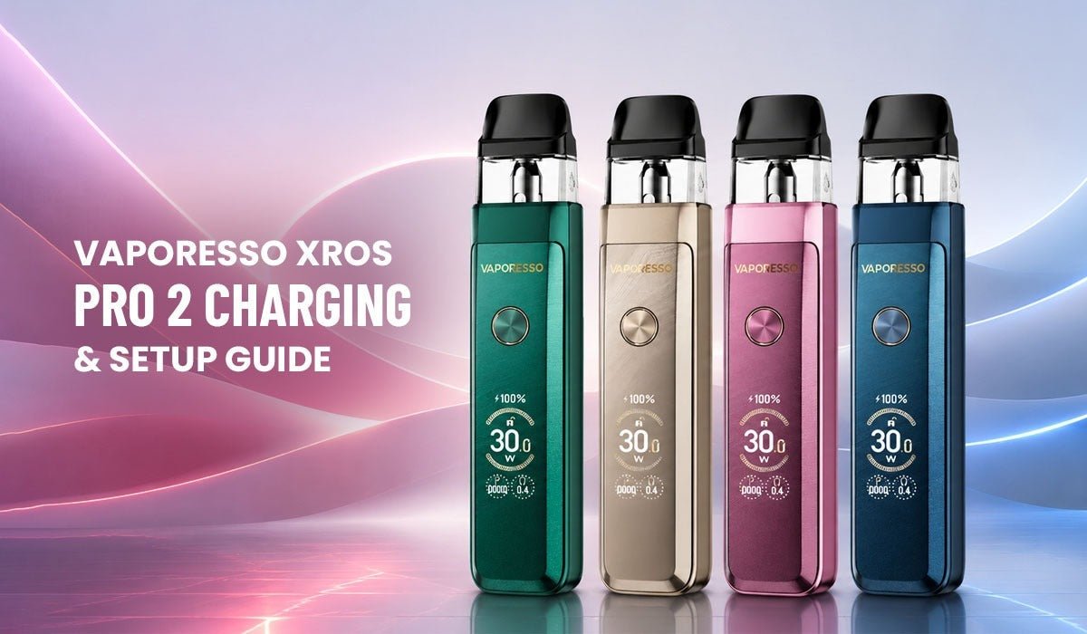 Vaporesso XROS Pro 2 Charging & Setup Guide
