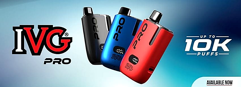 IVG Pro vape range