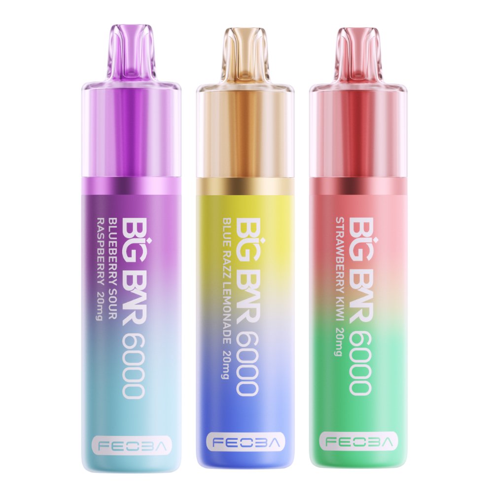 Buy Wholesale Feoba Big Bar 6000 Puffs Prefilled Vape (Box of 5) Buy Wholesale Feoba Big Bar 6000 Puffs Prefilled Vape (Box of 5)