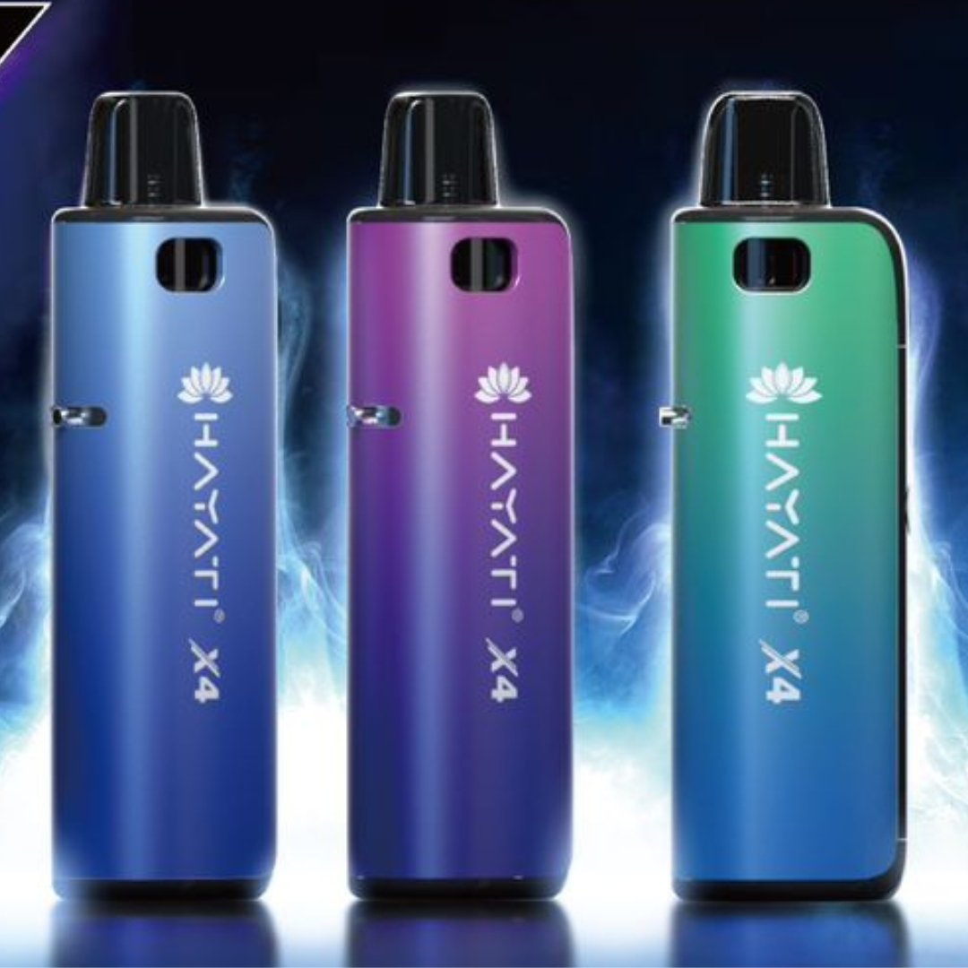 Hayati X4 Refillable Pod System Kit - vapeukwholesale