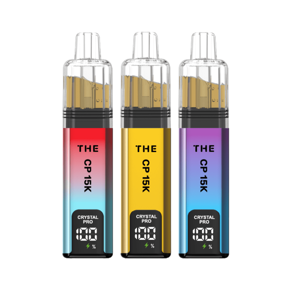 Crystal Pro CP 15k Vape Kit – 15000 Puffs, LED Display