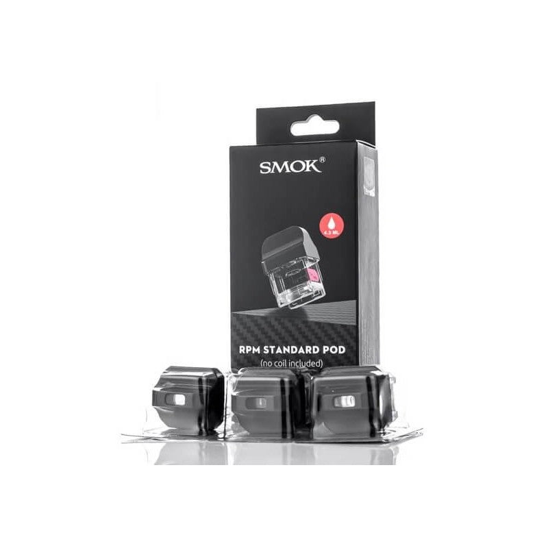 Smok RPM Standard Empty Pod 4.5ML- Pack of 3 - vapeukwholesale